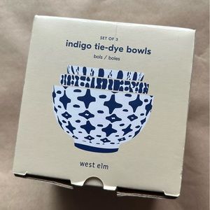 West Elm small stacking decorative bowls in original packaging